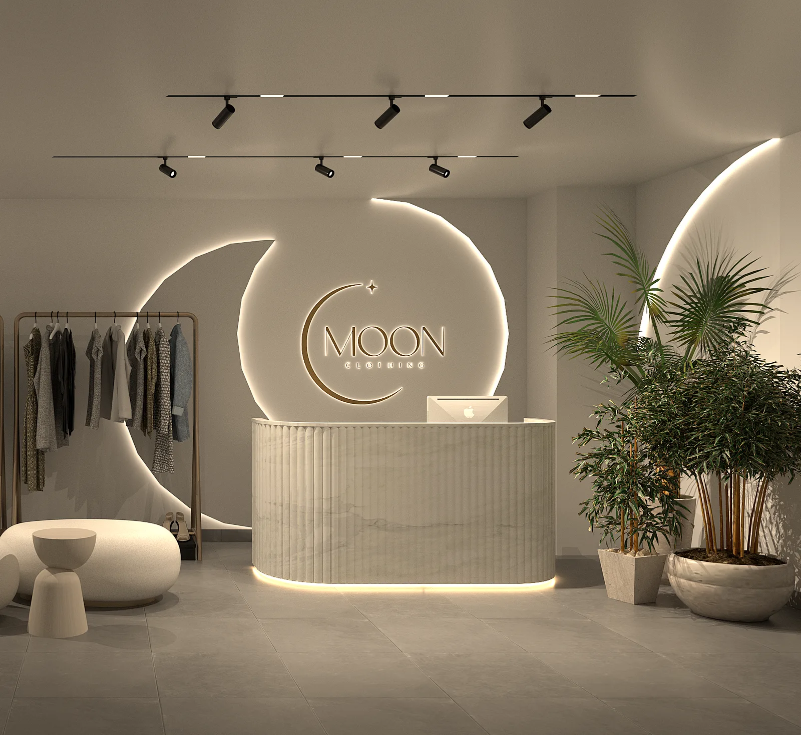 Project MOON interior — Studio PASE