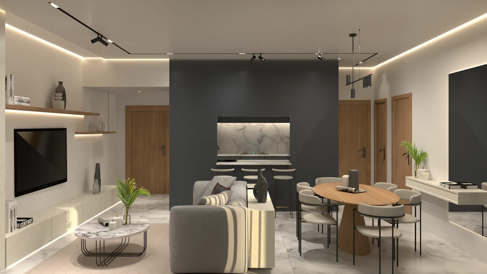 Project BURJ interior — Studio PASE