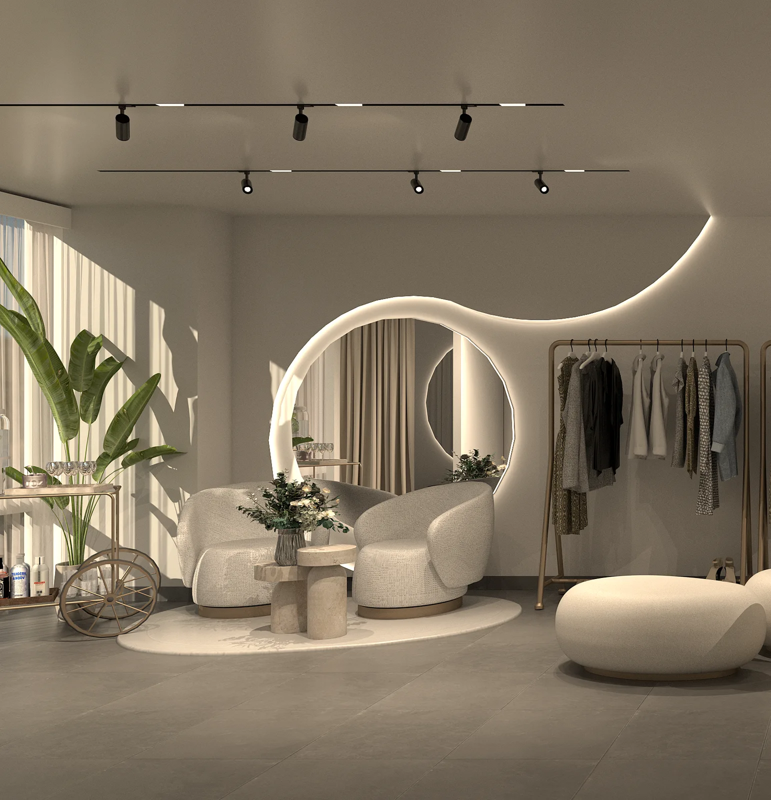 Project MOON interior — Studio PASE
